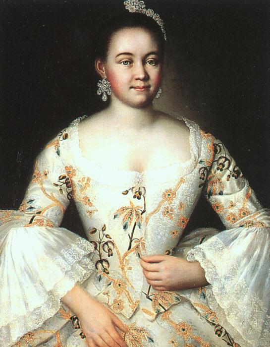  Ivan  Vishnyakov Portrait of Stepanida Yakovleva Sweden oil painting art